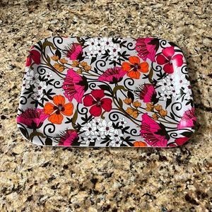 Vera Bradley Serving Tray Tea Garden Pattern